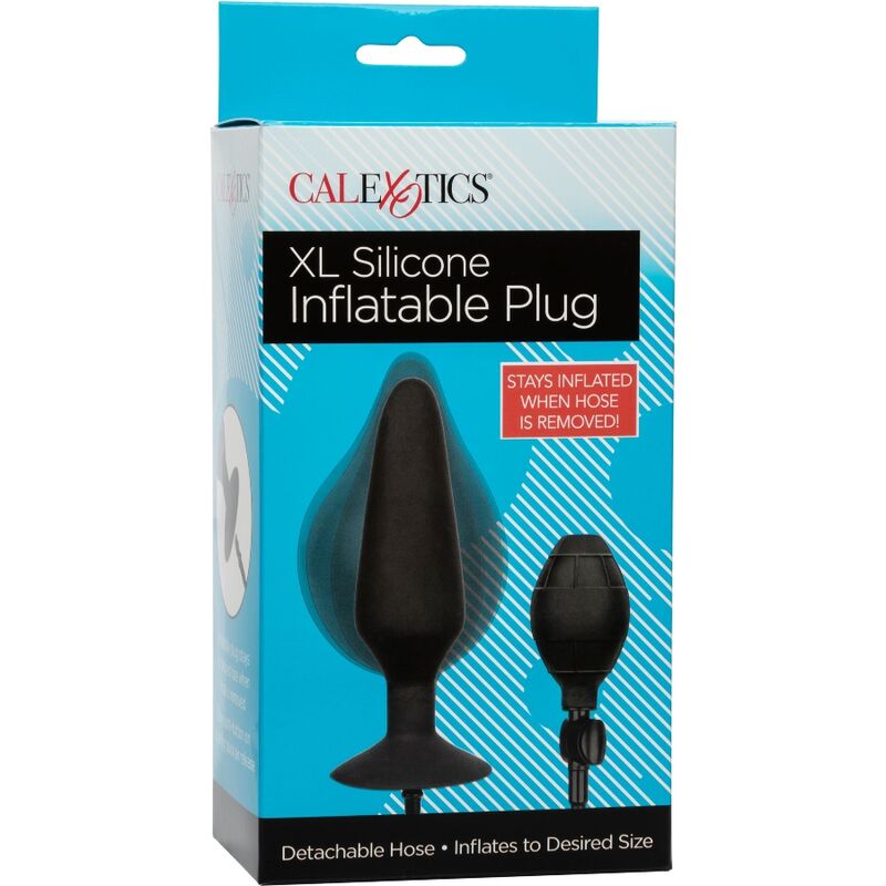 CALEXOTICS - XL SILICONEN OPBLAASBARE PLUG
