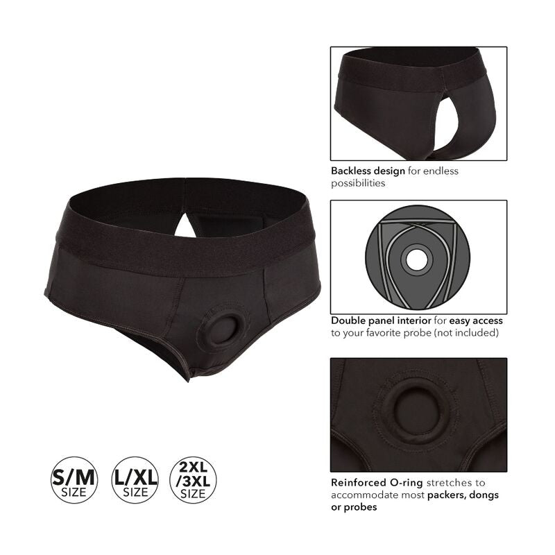 CALEXOTICS - Culotte BOUNDLESS DOS SANS FIN XXL/XXXL