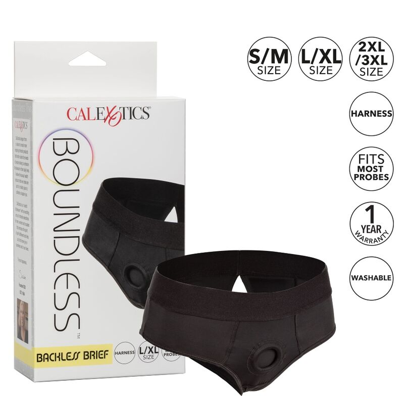 CALEXOTICS - Culotte BOUNDLESS DOS SANS FIN XXL/XXXL