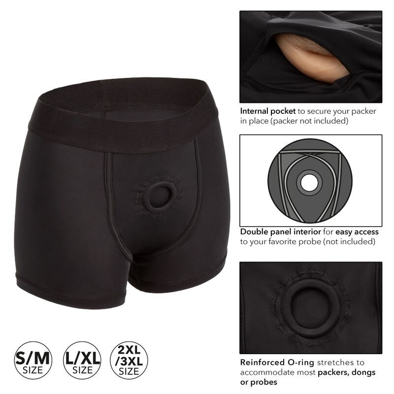 CALEXOTICS - BOXER STIJL HARNAS S/M