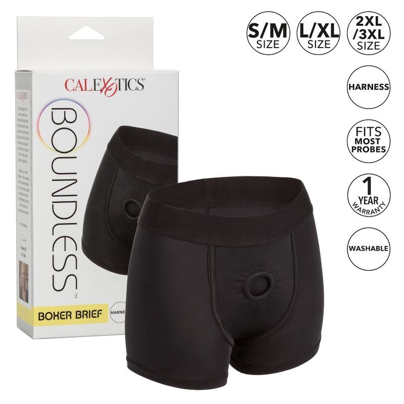 CALEXOTICS - BOXER STIJL HARNAS S/M