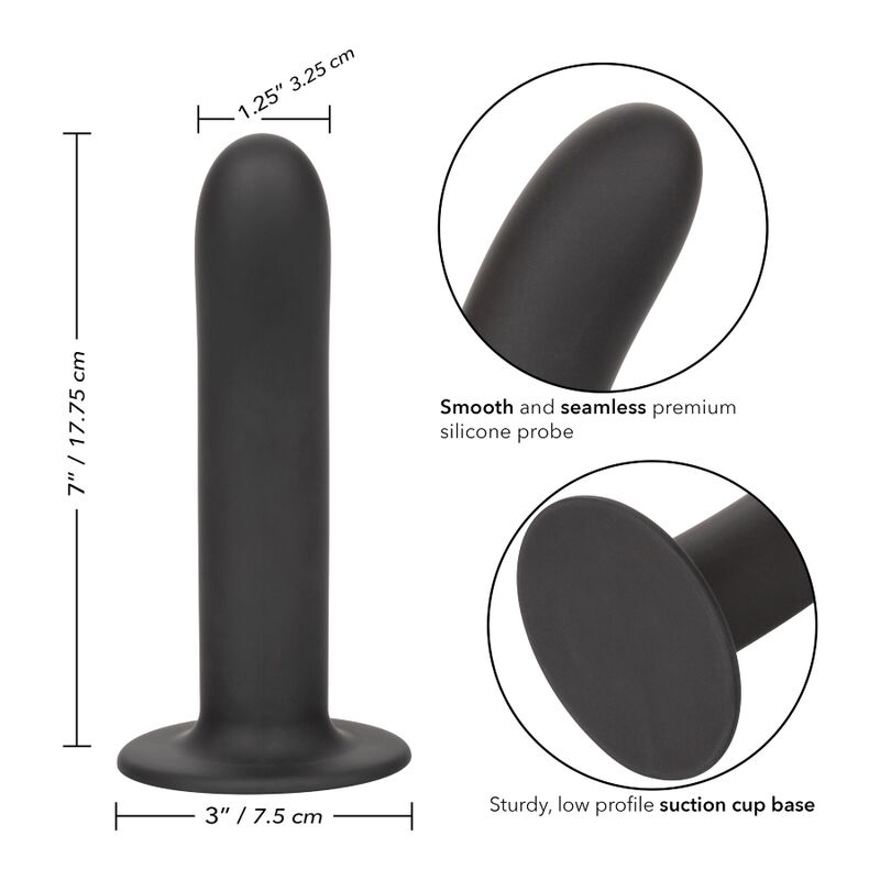 CALEXOTICS - GRENZELOZE DILDO 17,8 CM