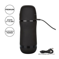 CALEXOTICS - OPTIMUM POWER MASTURBATOR MIT VIBRATION UND STIMULIERENDEN WELLEN
