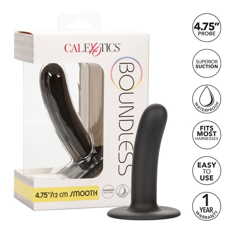 CALEXOTICS - GODE SANS LIMITES 12 CM COMPATIBLE AVEC SANGLE LISSE