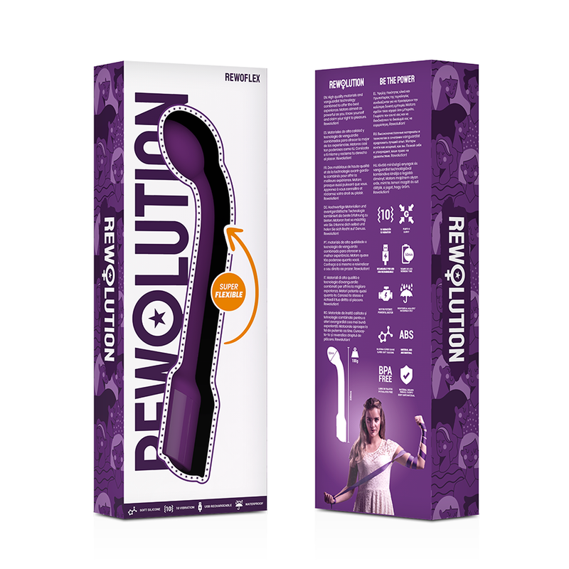 REWOLUTION - REWOFLEX VIBRATEUR STIMULATEUR FLEXIBLE POUR LE POINT G