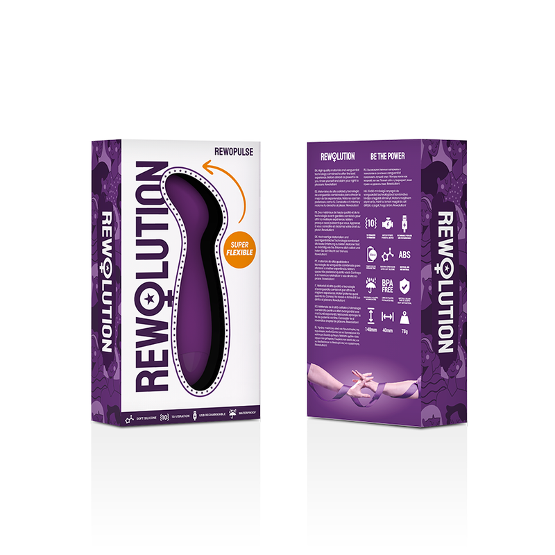 REWOLUTION - REWOPULSE FLEXIBELE VIBRATOR G-SPOT STIMULATOR