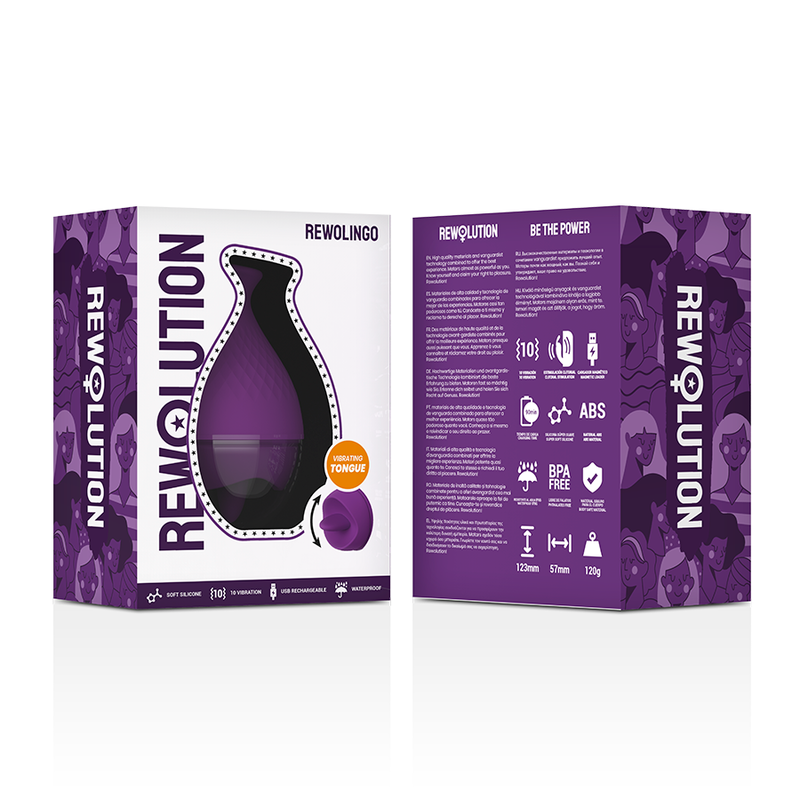 REWOLUTION - REWOLINGO VIBRATOR MET TONG