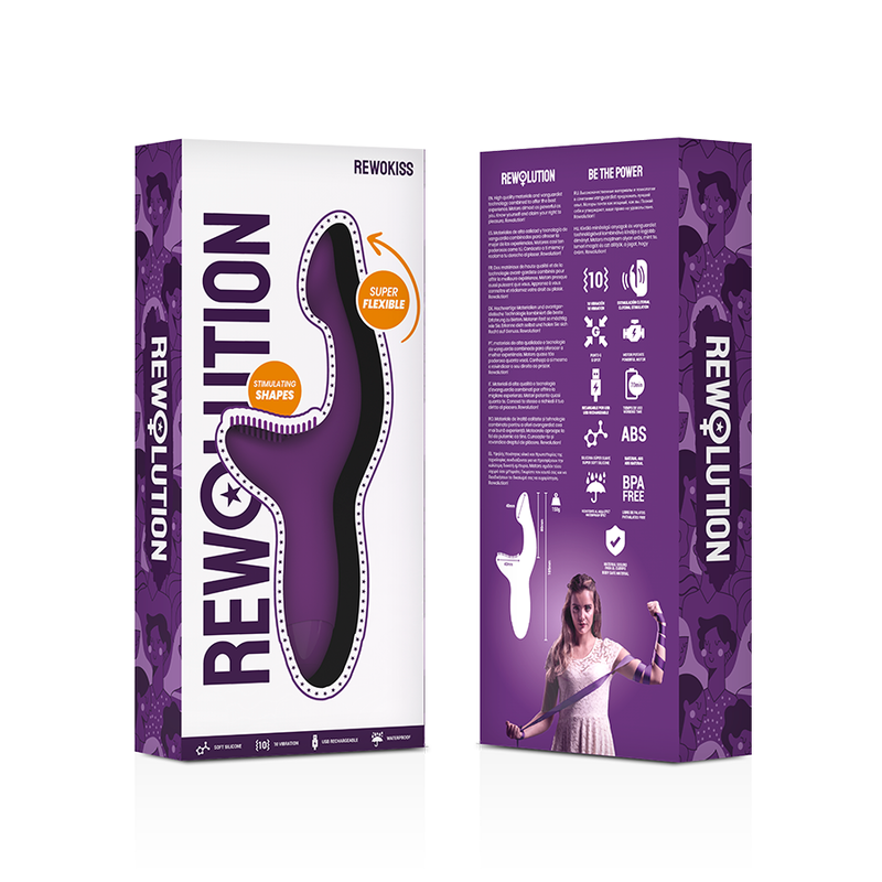 REWOLUTION - REWOKISS VIBRATOR PUNT NAAR STIMULATOR