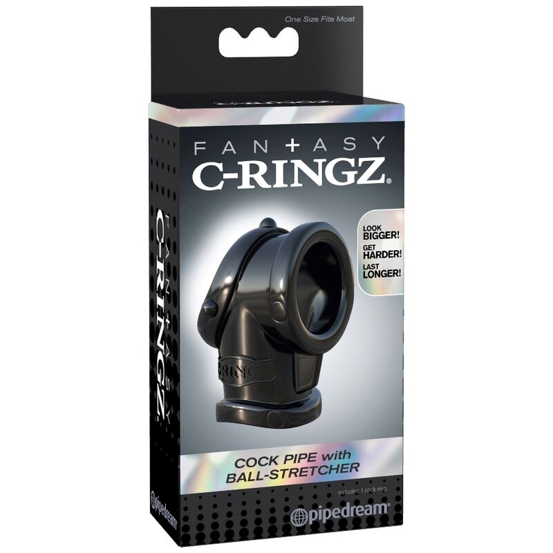 FANTASY C-RINGZ - COCK TUBE WITH BALL STRETCH