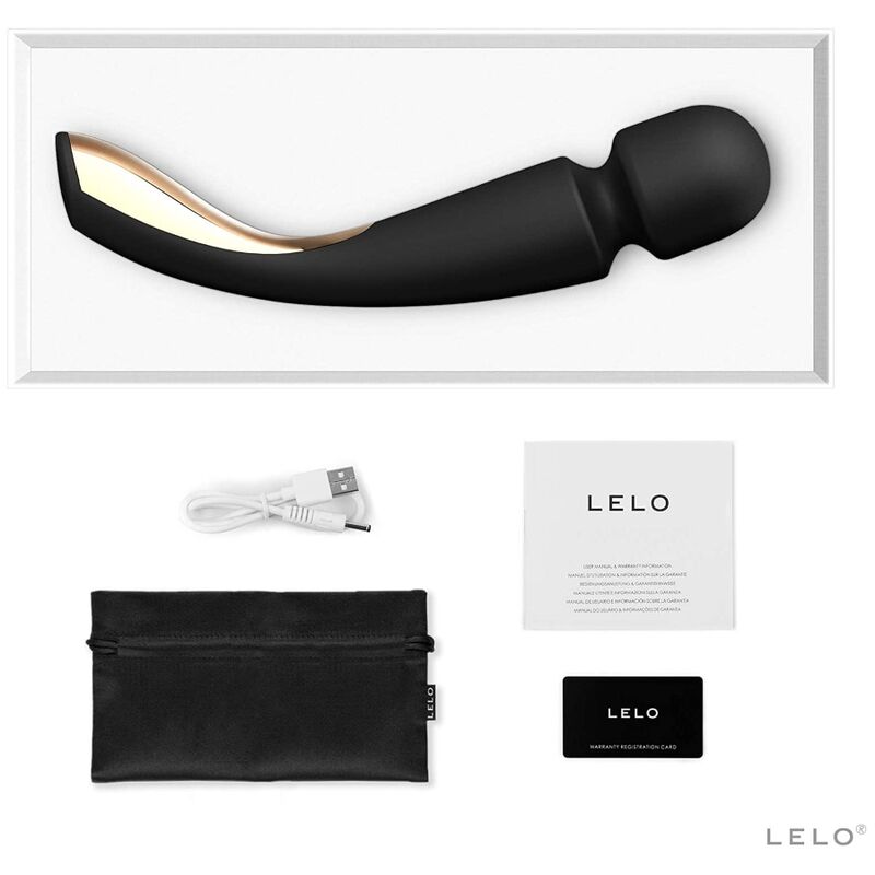 LELO - SMART MEDIUM WAND 2 MASSEUR NOIR
