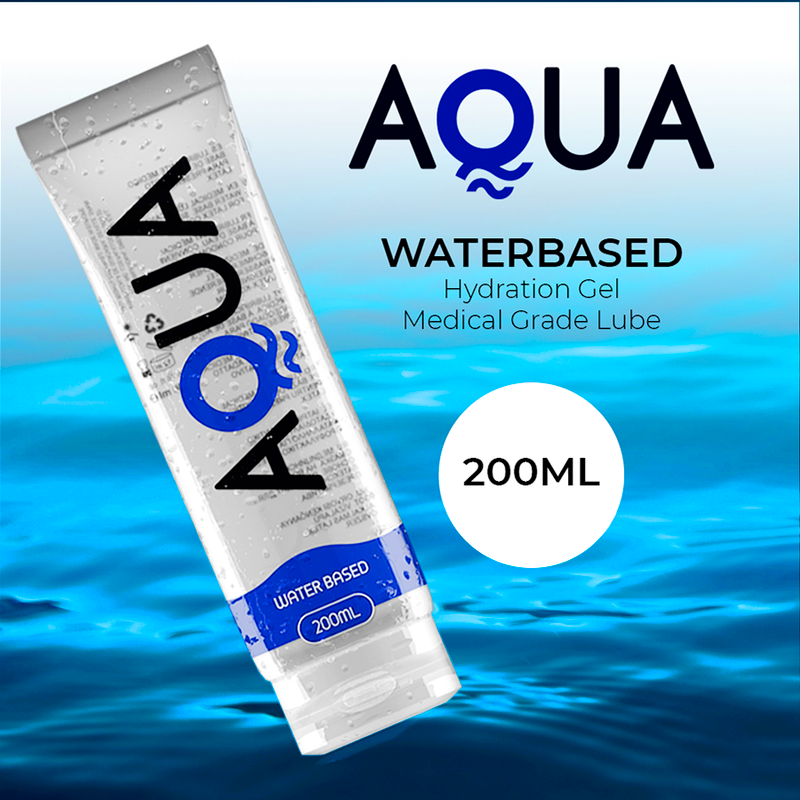 AQUA QUALITY - LUBRIFIANT À BASE D'EAU 200 ML