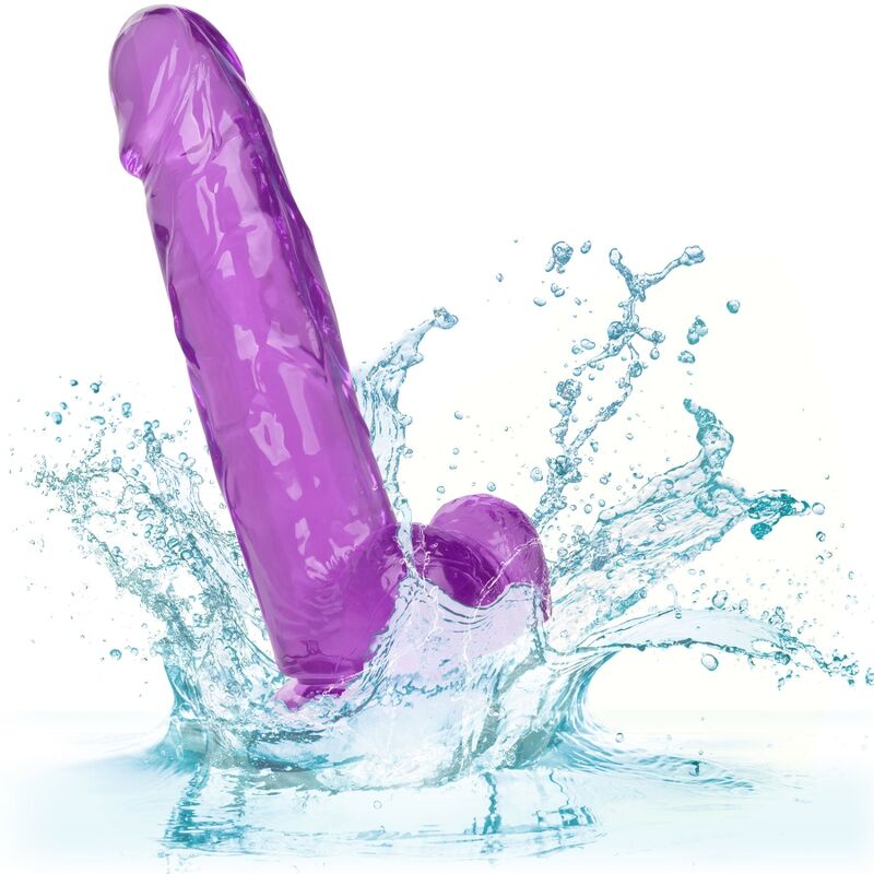 CALEXOTICS - SIZE QUEEN DILDO VIOLET 15,3 CM