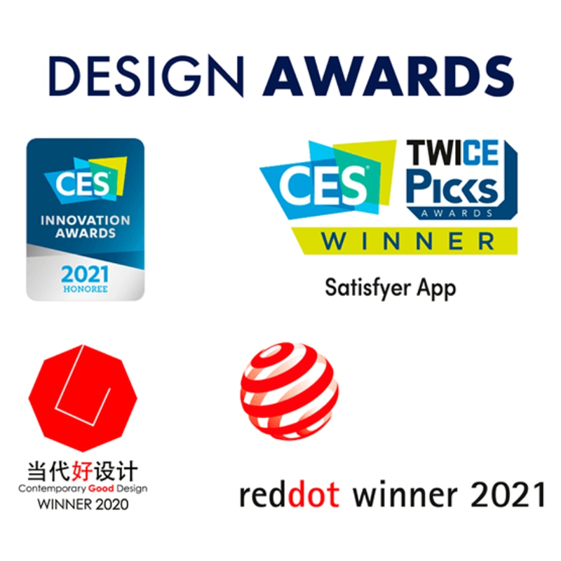 SATISFYER - VIBRATEUR DOUBLE FUN PARTNER NOIR