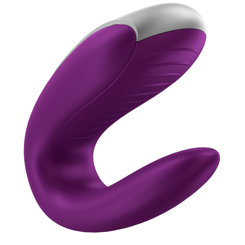 SATISFYER - VIBRATEUR DOUBLE FUN PARTNER VIOLET
