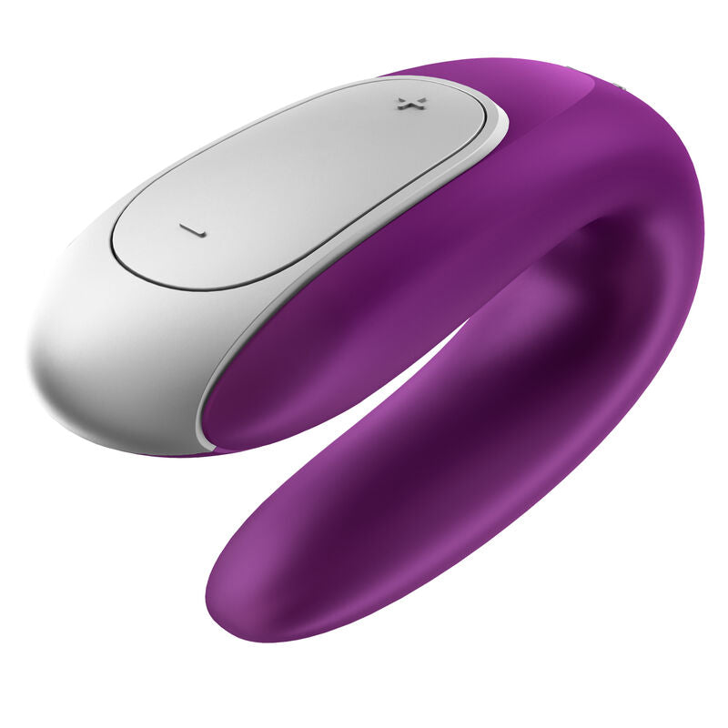 SATISFYER - VIBRATEUR DOUBLE FUN PARTNER VIOLET