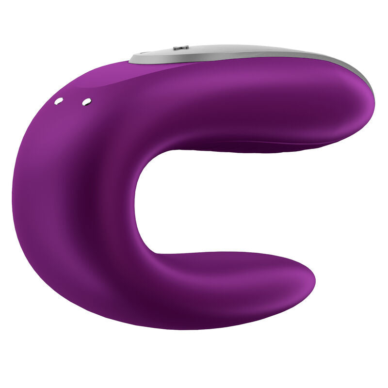 SATISFYER - VIBRATEUR DOUBLE FUN PARTNER VIOLET