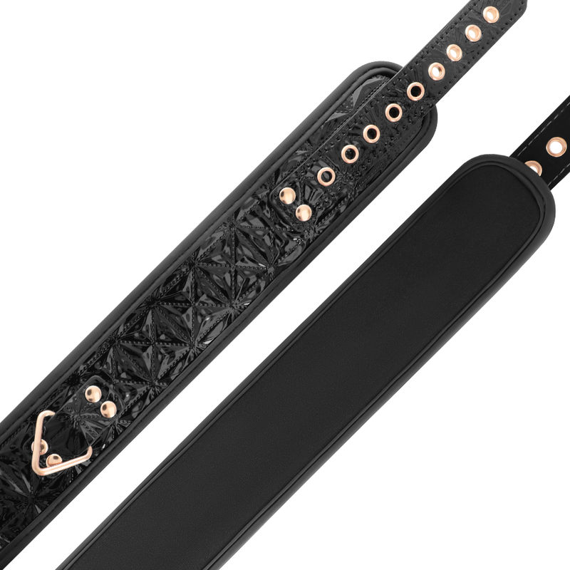 BEGME - COLLIER EN CUIR VEGAN PREMIUM ÉDITION NOIRE
