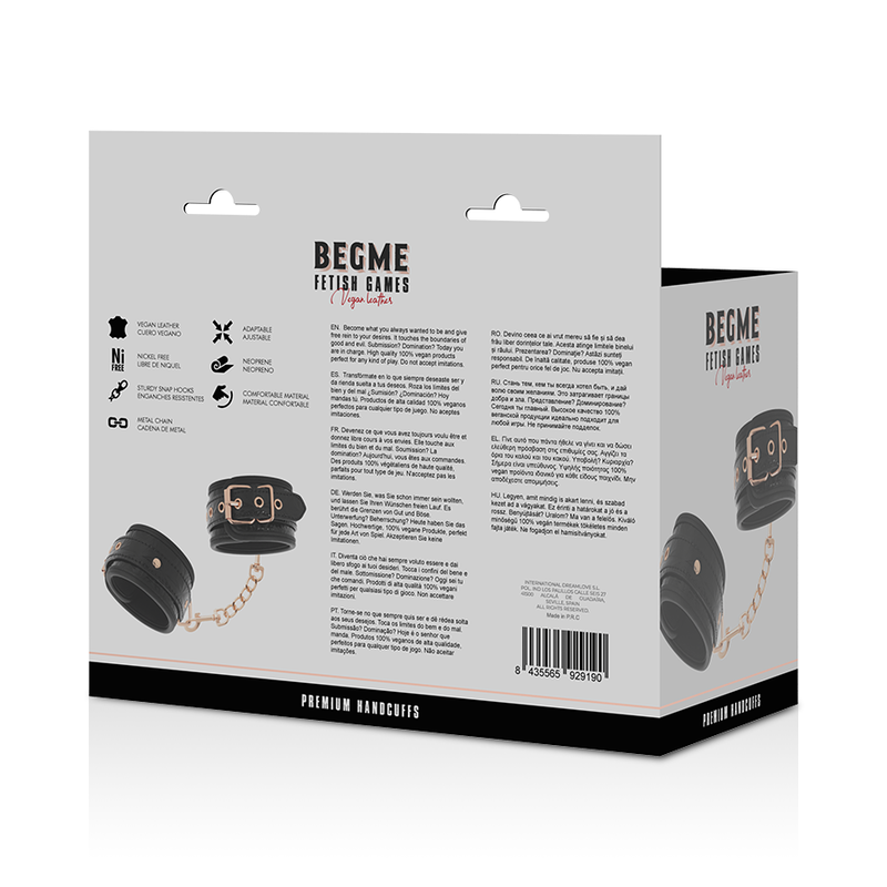 BEGME - BLACK EDITION PREMIUM HANDBOEIEN