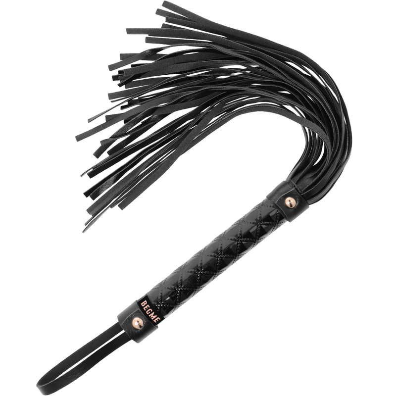 BEGME - FLOGGER EN CUIR VEGAN ÉDITION NOIRE