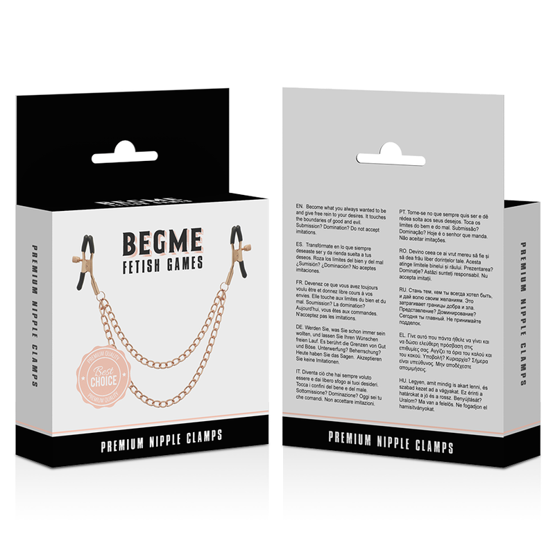 BEGME - BLACK EDITION PREMIUM TEPELKLEMMEN VAN DE BLACK EDITION