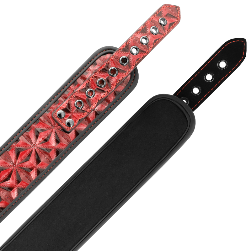 BEGME - COLLIER PINCE À TÉTONS RED EDITION AVEC DOUBLURE EN NÉOPRÈNE