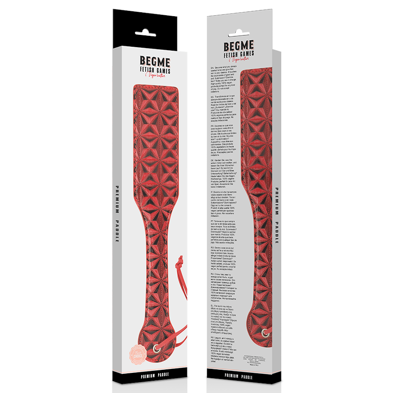 BEGME - PELLE EN CUIR VEGAN ÉDITION ROUGE