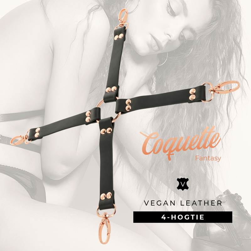 COQUETTE CHIC DESIRE - CRAVATE FANTAISIE HOG CUIR VEGAN