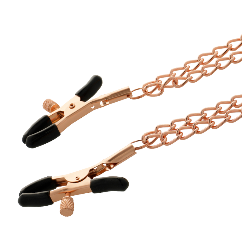 COQUETTE CHIC DESIRE - FANTASY METALEN TEPELKLEMMEN MET KETTING