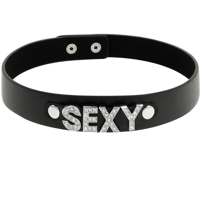 COQUETTE CHIC DESIRE - SEXY VEGAN LEATHER COLLAR