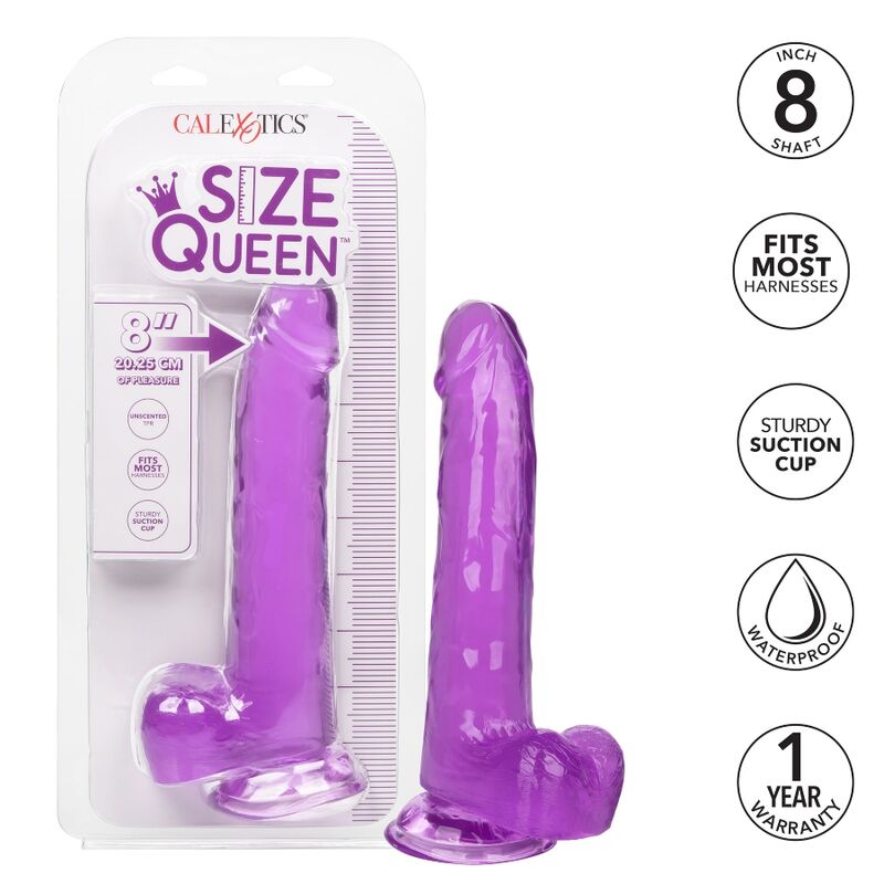 CALEXOTICS - MAAT QUEEN DILDO PAARS 20,3 CM