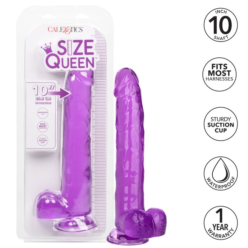 CALEXOTICS - MAAT QUEEN DILDO PAARS 25,5 CM