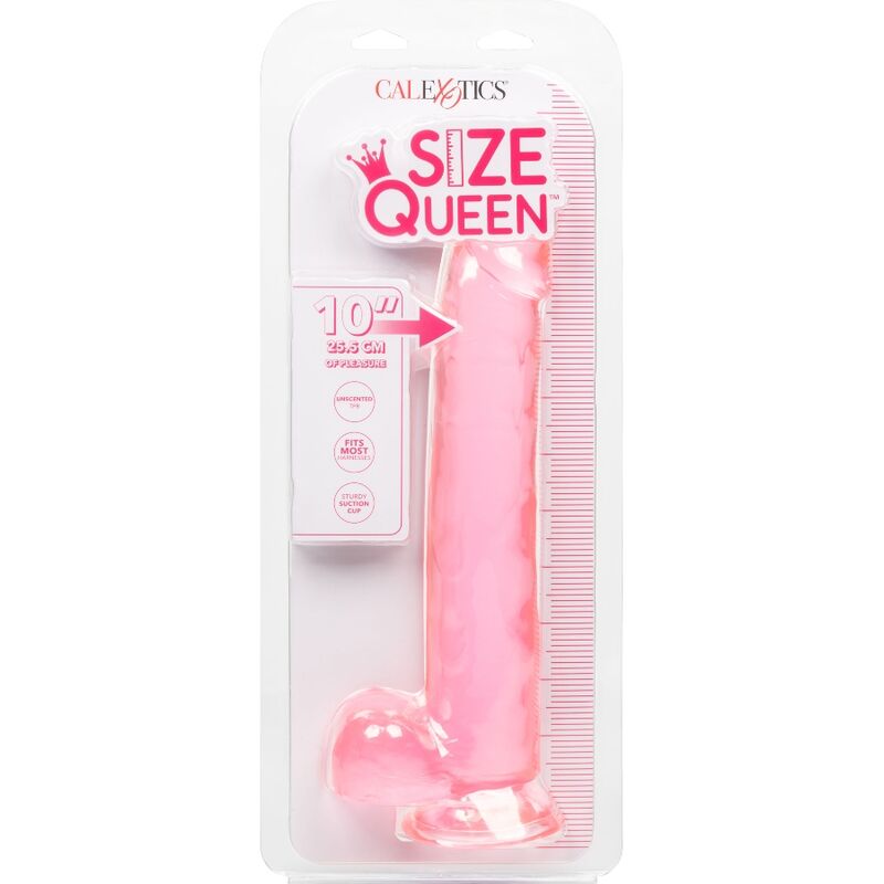CALEXOTICS - SIZE QUEEN DILDO ROSE 25,5 CM
