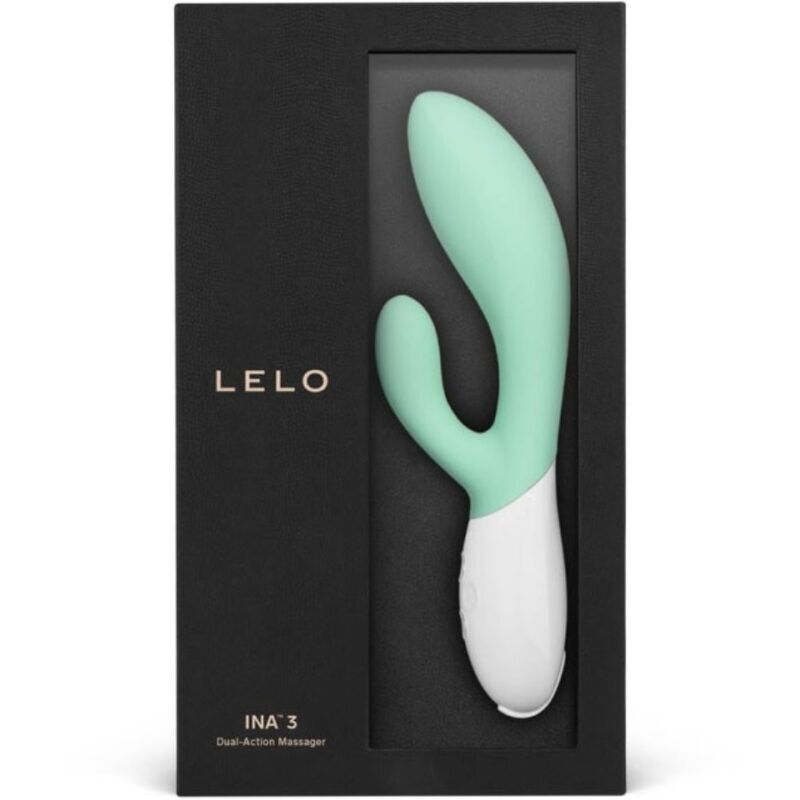 LELO - VIBRATEUR INA 3 GREEN RABBIT ALGUES DE LUXE