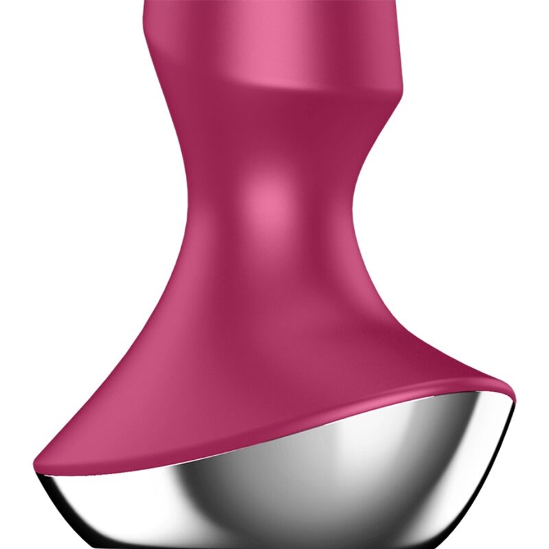 SATISFYER - VIBRATEUR PLUG ILICIOUS 2 PLUG BERRY