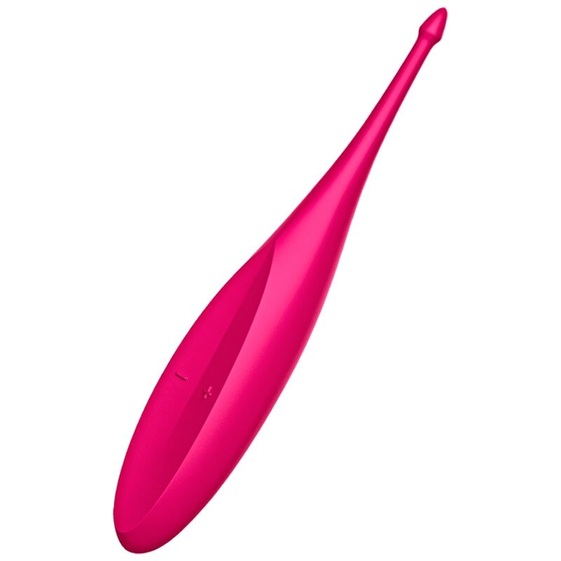 SATISFYER - VIBRATEUR À POINTE TOURNANTE ET AMUSANTE ROSE