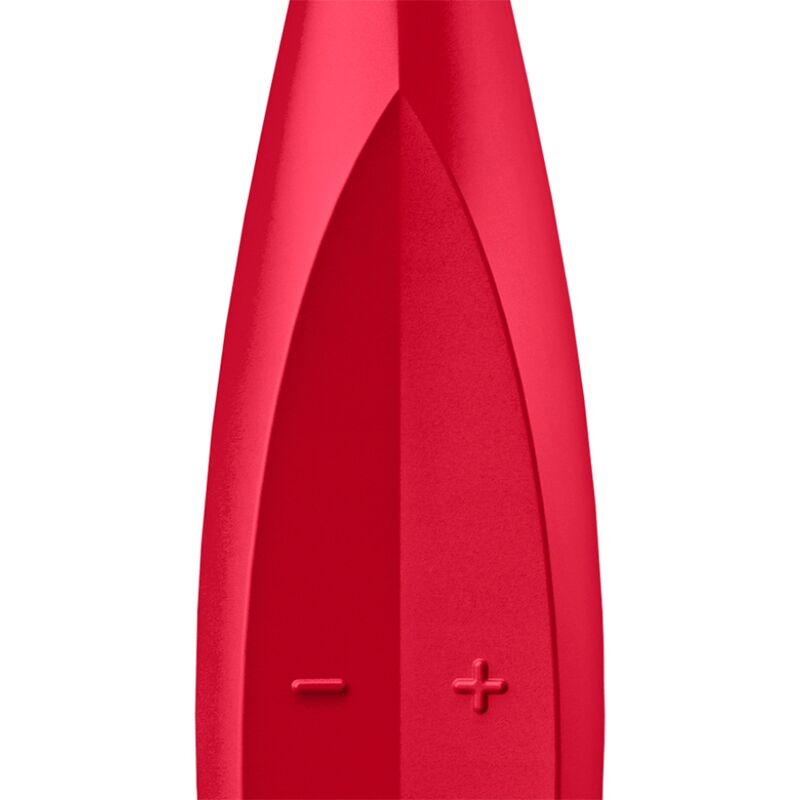 SATISFYER - VIBRATEUR À POINTE FUN TWIRLING ROUGE