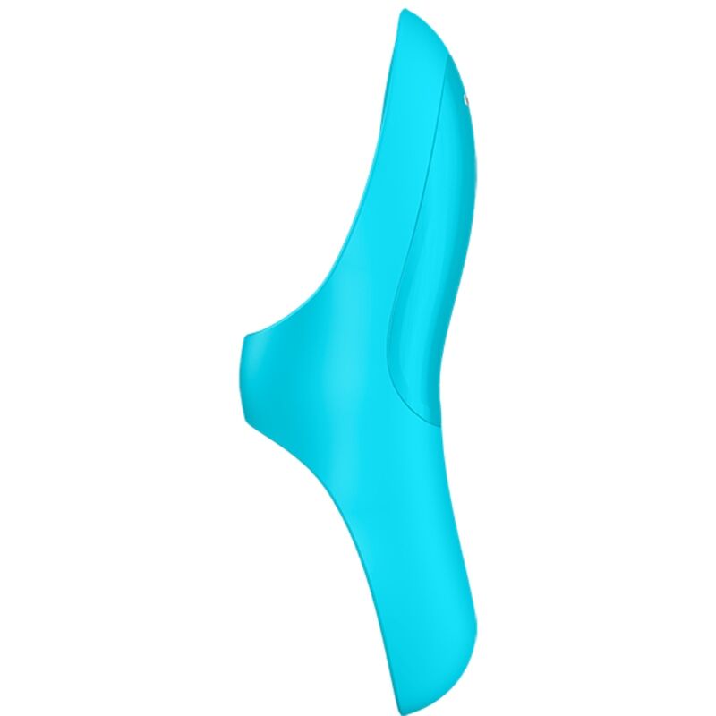SATISFYER - TEASER VINGERVIBRATOR BLAUW LICHT