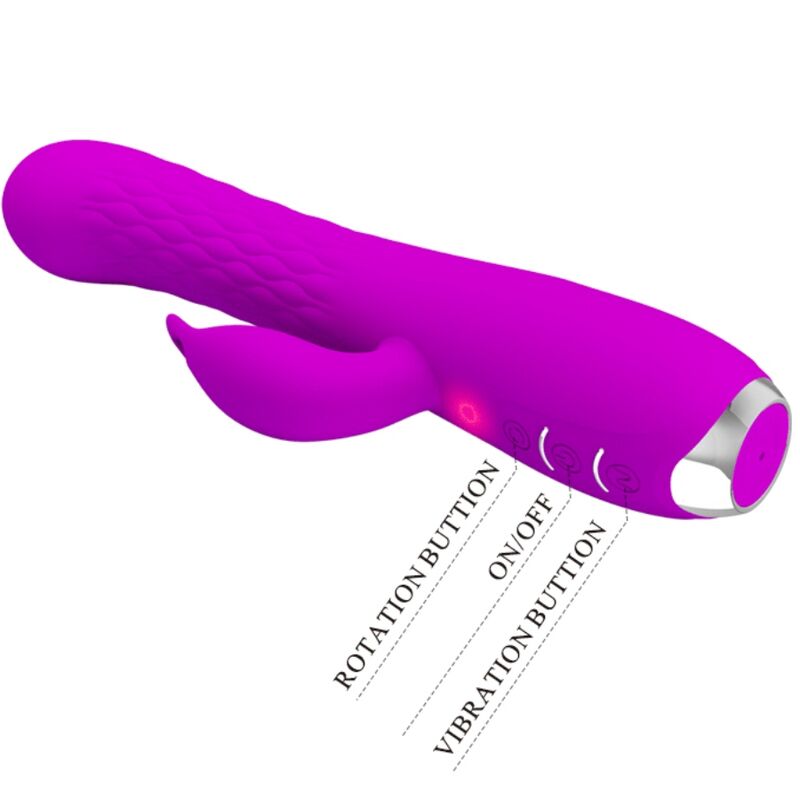 PRETTY LOVE - VIBRATEUR ROTATIF RECHARGEABLE MOLLY