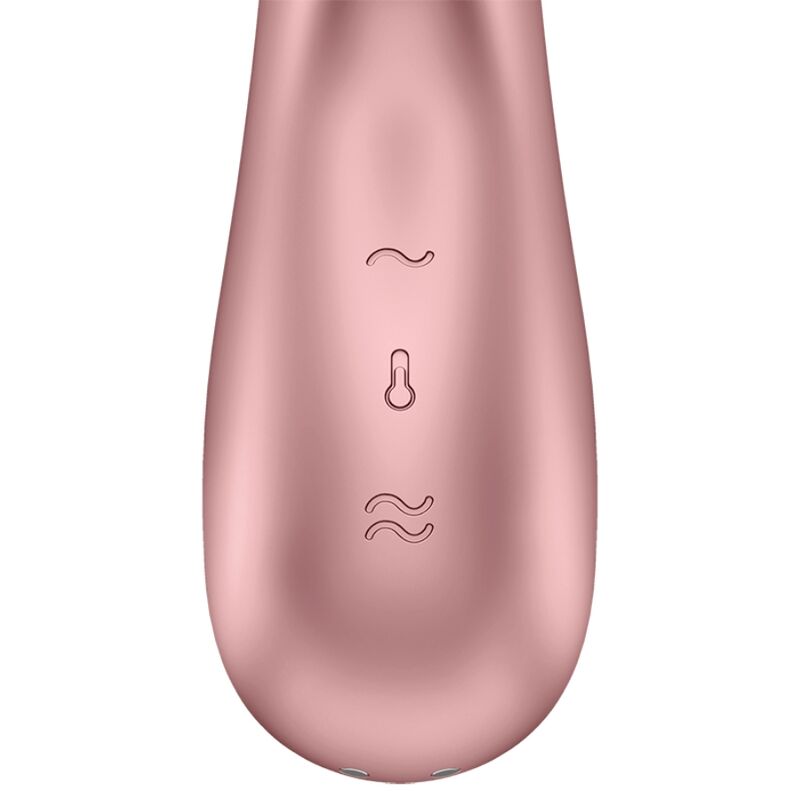 SATISFYER - HOT LOVER VIBRATOR ROSE &amp; BEIGE