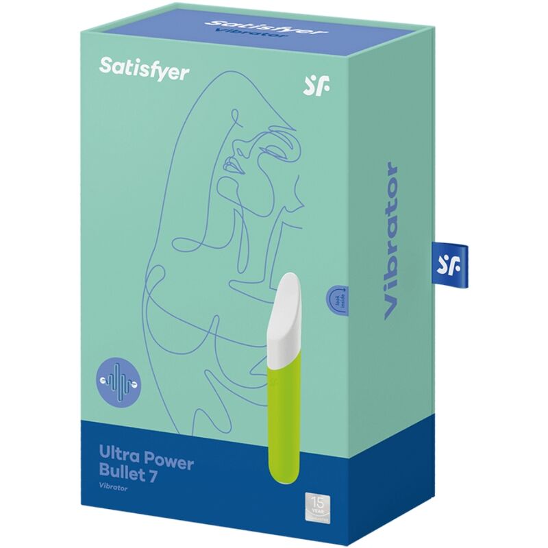 SATISFYER - ULTRA POWER BULLET 7 GROEN