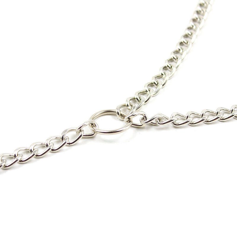 OHMAMA FETISH - 4 PINCES À TÉTONS AVEC CHAÎNES