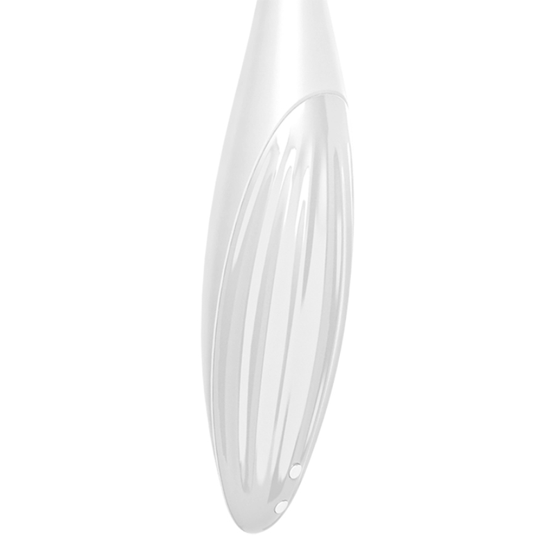 SATISFYER - TWIRLING JOY VIBRATEUR CLIT TIP BLANC