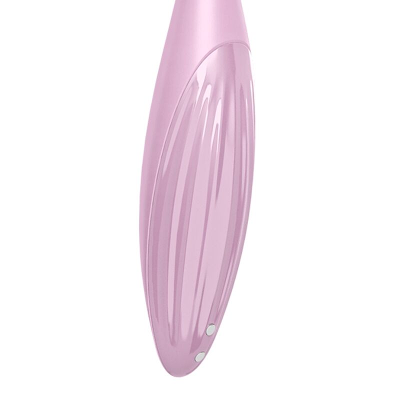 SATISFYER - TWIRLING JOY VIBRATEUR CLIT TIP ROSE