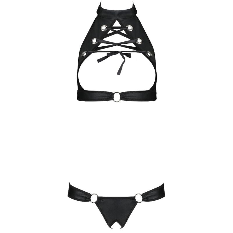 PASSION - ENSEMBLE EN CUIR ÉCOLOGIQUE MALWIA L/XL