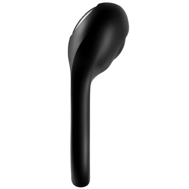 SATISFYER - MAJESTIC DUO RING VIBRATEUR NOIR