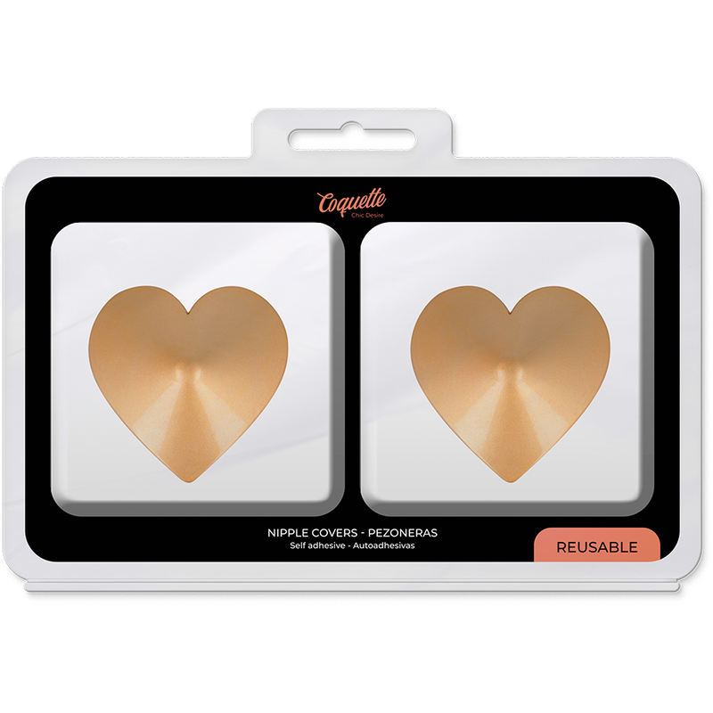 COQUETTE CHIC DESIRE - TEPELBESCHERMERS GOUDEN HARTEN