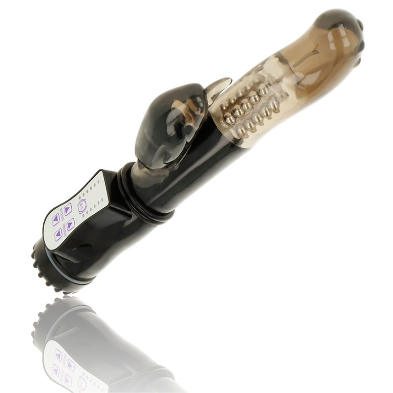 OHMAMA - VIBRATEUR ROTATOR AVEC STIMULATEUR DE CLITORIS DOLPHIN