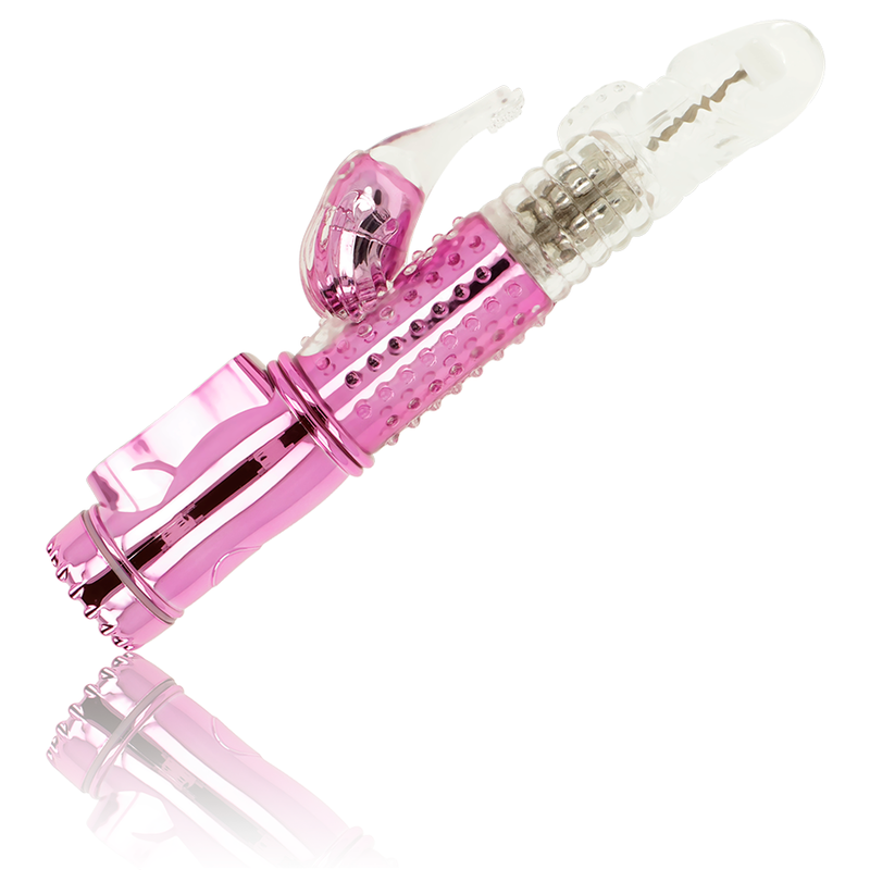 OHMAMA - VIBRATOR MET ROTATIEFUNCTIE EN CLITORISTISCHE STIMULATOR