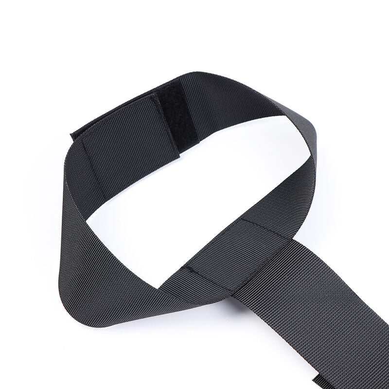OHMAMA FETISH - HANDCUFFS AND NYLON COLLAR