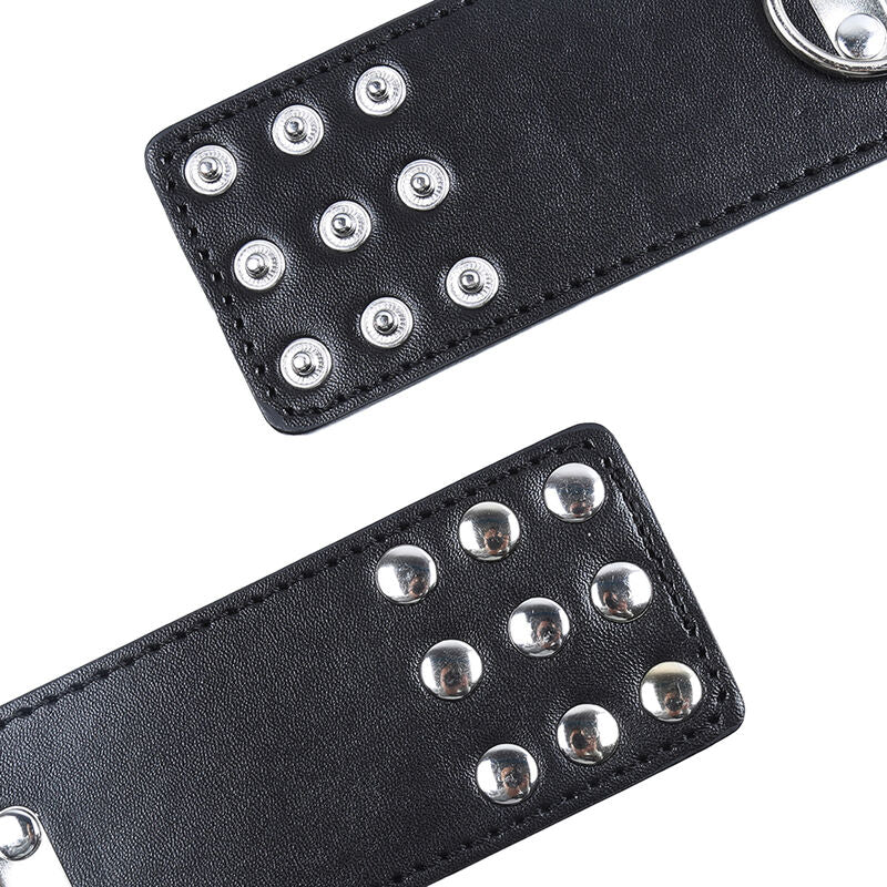 OHMAMA FETISH - LAISSES DE POIGNET EN MÉTAL À PRESSION